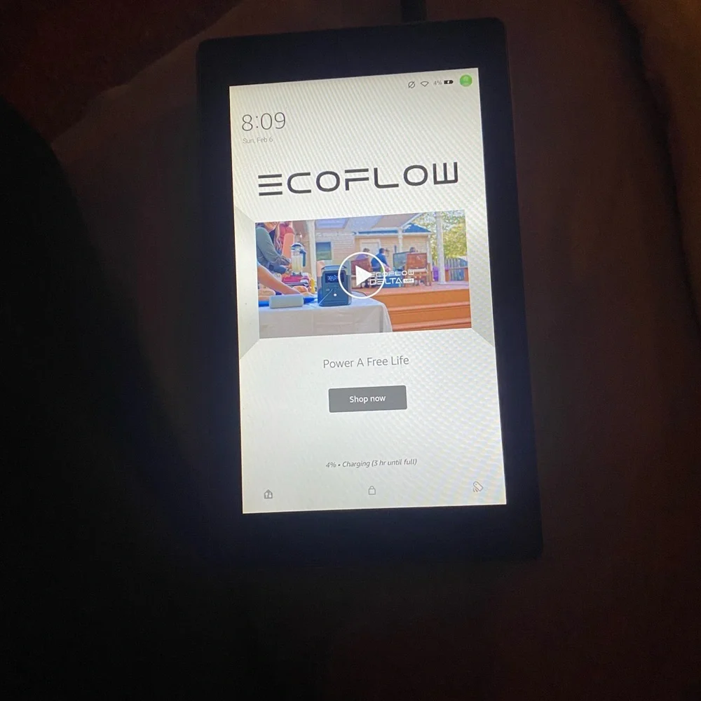 Kindle fire tablet